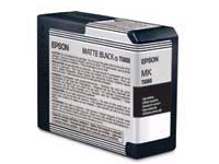 T580800 PRO3800 MATTE BLK ULTRACHROME INK CART Ink Cartridge - Matte Black - for Stylus Pro 3800 STYLUS PRO 3800 MATTE BLACK ULTRACHROME INK CARTRIDGE (80 ML)
