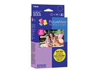 T5846 PICTUREMATE PAL/SNAP PRINT PACK - GLOSSY Print cartridge / paper kit - color (cyan, magenta, yellow, black) - 150 pages PICTUREMATE PAL/SNAP/FLASH PRINT PACK GLOSSY 150 SHEETS