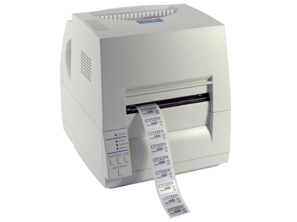 CLP-631 CLP-631 4IN TT BARCODE PRINTER 300DPI CLP-631 Direct Thermal-Thermal Transfer Printer (300 dpi, 4.1 Inch Print Width, 4 ips Print Speed, 8/2MB, Serial, Parallel and USB Interfaces and 1 Year Warranty) Thermal Transfer Bar Code Printer, 4 inch Max, 300 DPI-DEMO PRODUCT (USER MANUAL&PS) CITIZEN CLP-631 TT BARCODE PRINTER 300DPI WHITE