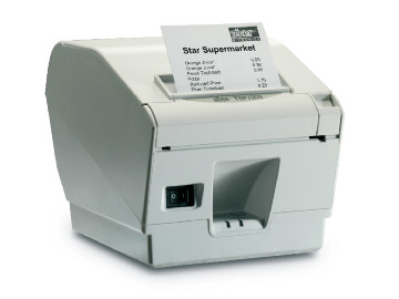 TSP743IID-24GRY SERIAL GRAY THRM PRT(V2)NO POWER SUPPLY THERMAL SERIAL DROP IN PAPER DK GREY,LOAD W/RASTER GRAPHICS