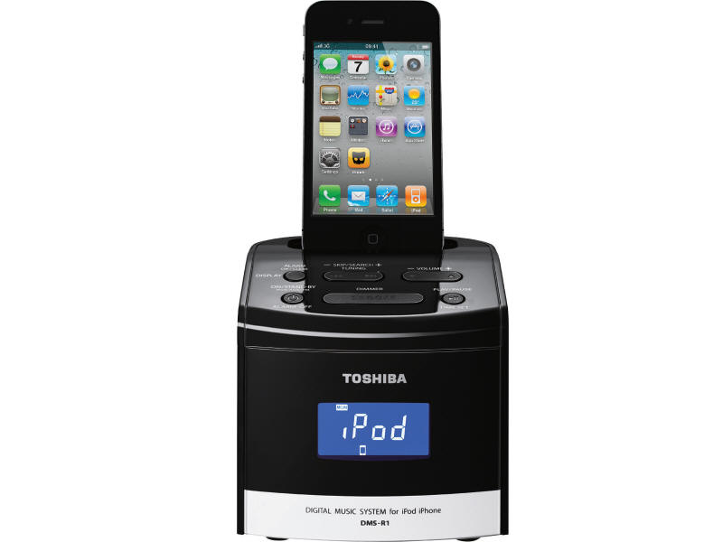 DMSR1CA IPOD CLOCK RADIO SD USB MP3 INPUTS