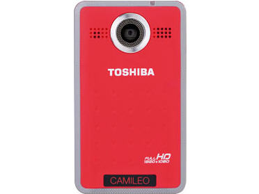PA3997C-1C0R CAMIELO CLIP RUGGED HD CAMCORDER RED