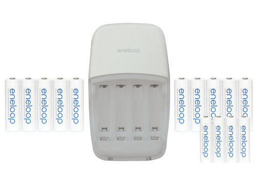 CE1040 SANYO CHARGER WITH 10 AA AND 4AAA NI-MH