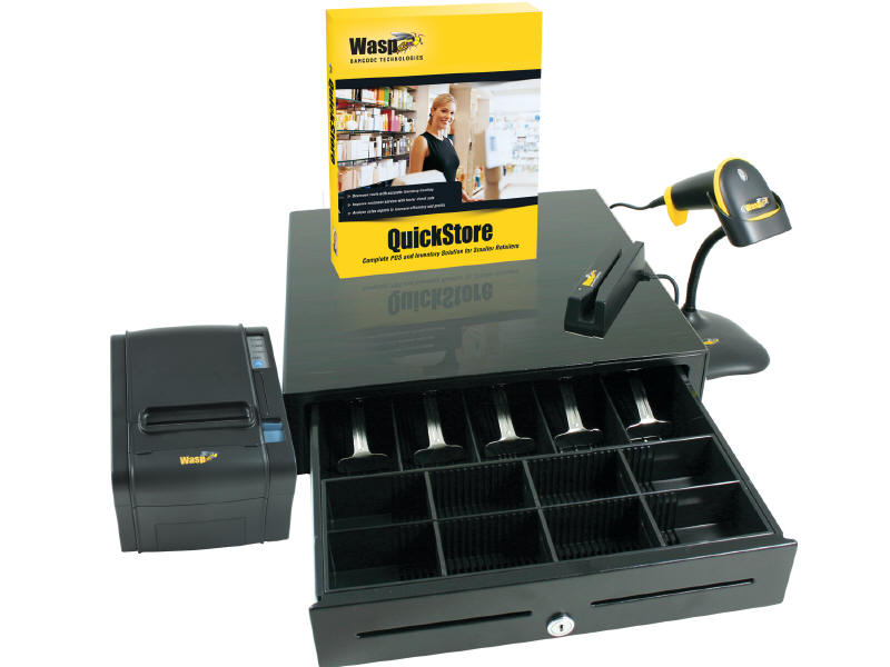 633808471392 QUICKSTORE POS SOLUTION - ENTERPRISE WASP QUICKSTORE POS SOLUTION, ENTERPRISE WASP, QUICKSTORE ENTERPRISE POS SOLUTION WITH HARDWARE AND 2 STORE LICENSES WASP QUICKSTORE MULTI-STORE POS SOLUTION<br />WASP, EOL, QUICKSTORE POS SOLUTION ENTERPRISE, EOL