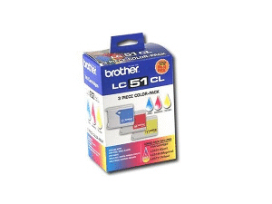 LC513PKS LC51 INK CART COLOUR 3PKS 3-pack LC513PKS Cyan Magenta Ink Cartridge Yellow 3PK INK CARTRIDGE COLOUR FOR FAX2480C DCP130C DCP330C DCP350C 3-pack LC513PKS Cyan Magenta and Yellow Ink Cartridge<br />3PK INK CARTRIDGE COLOUR FOR MULTI 5FAX2480C DCP130C DCP330C DCP