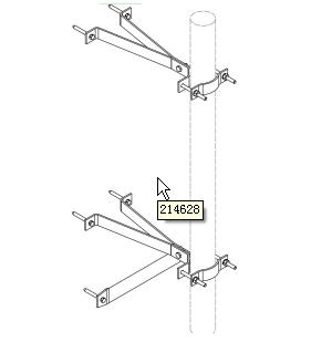 453603 24 IN CLEARANCE WALL MOUNT