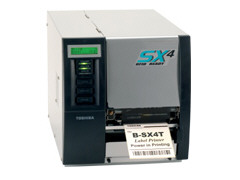 B-SX4T-GS24-QM-R B-SX4T DT/TT 4IN 203DPI 10IPS W/RBN SAVE TOSHIBA B-SX4 PRTR TT 4in WIDE 203DPI 10IPS W/RIB SAVE B-SX4T Direct thermal/thermal transfer barcode printer - 4 inch wide, 203dpi, 10ips, serial, parallel, Ribbon Save - 2 day delivery time - competes with Zebra