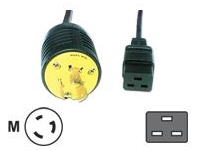 010-9339 NESS-CBL ADP IEC320-C19 TO L5-20P 8 CORD EPDU CABLES 8 FT IEC320-C19 TO L5-20P ADAPTER C
