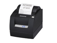 CT-S310A-ENU-BK 80MM-150MM/SEC48COL-ETH&USB-EXT SUPCYB CT-S310 Thermal POS Printer (150mm, USB and Ethernet Interfaces with External Power Supply) - Color: Black THRM 150MM ETHERNET+USB EXT. POWER SUPPLY  BLACK 80mm - 150 mm/sec - 48 Col - Ethernet& USB - Ext. Power Supply Cyber