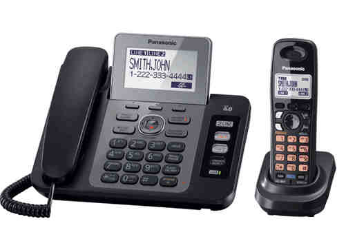 KXTG9471B 2 LINE CORDED/CORDLESS ANSWERING SYSTEM