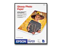 S041649 PAPER-PHOTO LETTER 8.5X11 50 CT 50-SHEET LETTER SIZE GLOSSY PHOTO PAPER Paper - glossy photo paper - bright white - Letter A Size (8.5 in x 11 in) - 50pcs. EPSON GLOSSY PHOTO PAPER LETTER SIZE 50 SHEETS