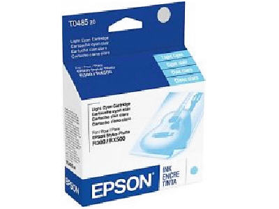 T048520-S INK-LIGHT CYAN W/SEN F/R300 300M 500 Ink Cartridge - Light cyan - 430 pages - for Epson Stylus Photo RX500,RX600,RX620,R200 LIGHT CYAN INK CART 430PG YLD FOR STYLUS R200/R300/R300M/RX500