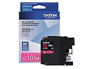 LC103MS HIGH YIELD INK CARTRIDGE - MAGENTA LC103MS MAGENTA INK CART FOR MFC-J4410DW/J4510DW/J4610DW INK CART LC103MS HIGH YIELD MAGENTA