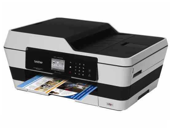 MFCJ6520DW MFCJ6520DW COLOUR LASER PRINTER MFC-J6520DW CLR INKJET P/S/C/F ADF WL/ENET/USB 6000X1200 128MB Multifunction - Color - Ink-jet - Print,  Scan, Copy, Fax - Up to 35ppm black and 27ppm colour(Fast mode);Up to 22ppm black and 20ppm colour(ISO/IEC 24734) - 60