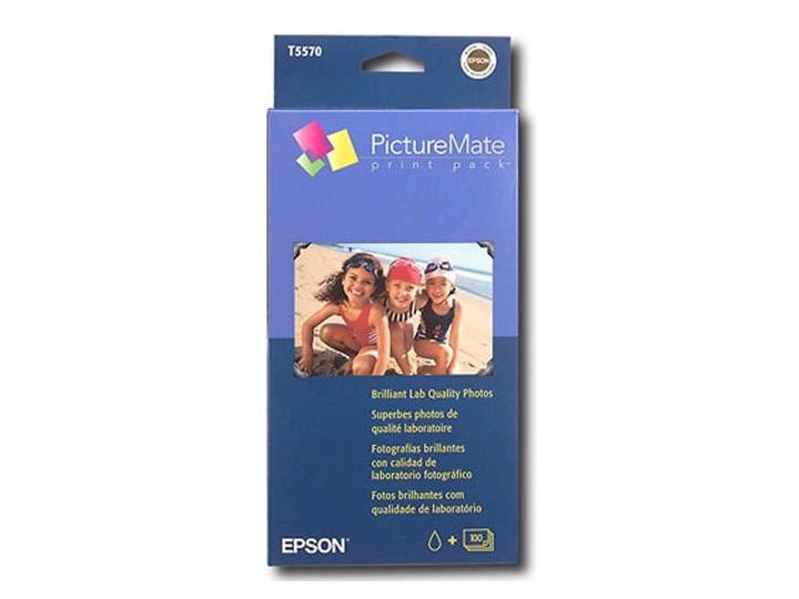 T5570 PICTUREMATE PRINT PACK PictureMate Print Pack - Glossy 100ct