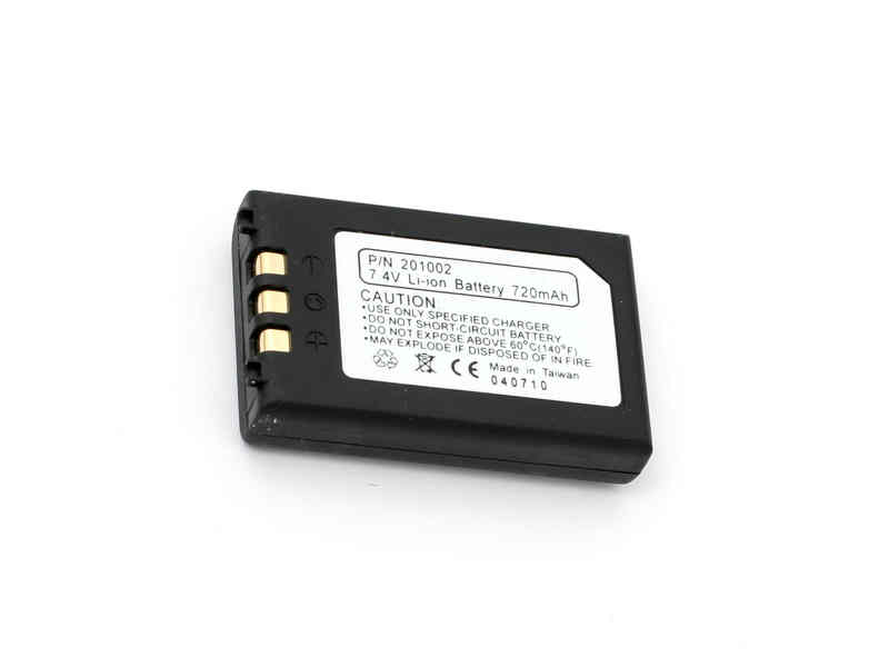 1400-201002 PA950 LITHIUM 7.4V 720/MAH RECHARGEABLE