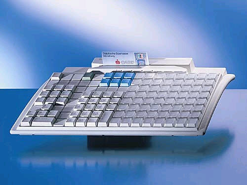 MC128AKM COMPACT 128 KEY WHITE KEYBOARD ALPHA-QWE MC 128 Alpha Keyboard - 128 keys - QWERTY - PS/2 - white