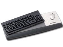 WR422LE WR422LE GEL WRISTREST PLAT 6/CASE 3M Tilt Adjustable Keyboard and Mouse Platform, WR422LE