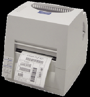 CLP-621 CLP-621 4IN TT BARCODE PRINTER203DPI CLP-621 Direct Thermal-Thermal Transfer Barcode-Label Printer (203 dpi, 4.1 Inch Print Width, 4 ips Print Speed, 8MB/2MB, Serial, Parallel and USB Interfaces) THERMAL TRANSFER BAR CODE PRINTER, 4 INCH-DEMO PRODUCT (USER MANUAL&PS) CITIZEN CLP-621 TT  4IPS 203 DPI