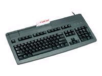 G81-8000HPBUS-2 Cherry Full Size, 104 keys, mag-stripe t G81-8000 Advanced Performance Keyboard - PS/2 - 104 keys - Black - 43 Programmab le Keys, 2-Track MSR CHERRY KEYB 104K PS2 T1-2 BLK
