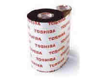 BR45110250-DP TOSHIBA, RIBBON, 110MM X 250M WAX/RESIN BLK (6/BOX, MOQ 6), PRICED PER RIBBON