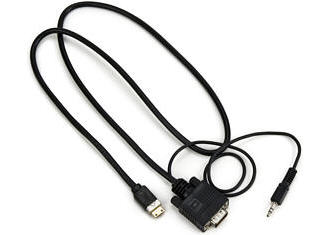 78-6972-0007-5 MPRO120 REPLACEMENT VGA CABLE Video Cable - 14 pin mini-VGA - Female - Mini-phone 3.5 mm - Male - 3 feet