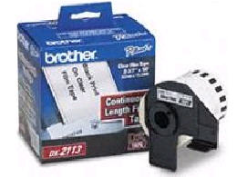 DK2113 CLEAR TAPE CONTINU LENGTH 2-3/7 X 50 Labelmaker Continuous Clear Film Labels CONTINUOUS LENGTH FILM CLEAR TAPE 2-1/2IN 62MM 50FT<br />BROTHER CLEAR TAPE CONTINU LENGTH 2-3/7 X 50<br />CONTINUOUS LENGTH FILM CLEAR MULTI 3 TAPE 2-1/2IN 62MM 50FT