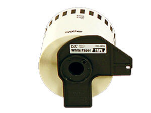 DK2211 WHITE TAPE CONTINUOU LENGTH 1-1/7 X 50 CONTINUOUS LENGTH FILM WHITE TAPE 1-1/5(29MM) CONTINUOUS LENGTH FILM WHITE TAPE 1-1/5IN 29MM 50FT