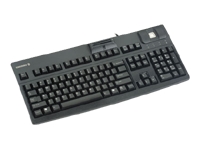 G8314201LPAUS2 BLK AUTHENTEC FPR H-PERF PCSC/EMV SCR Cherry FingerTIP ID BoardKeyboard104 keysUSBblack CHERRY, G83-14301, KEYBOARD, 104 KEY, BLACK, USB, WITH AUTHENTIC AES 4000 FINGERPRINT SENSOR