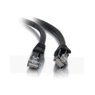 00407 20FT CAT5E SNAGLESS UTP CABLE-BLK 20FT CAT5E BLACK SNAGLESS PATCH CABLE