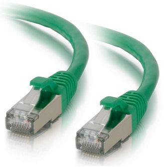 00825 1FT CAT6 SNAGLESS STP CABLE-GRN<br />1FT CAT6 GREEN SNAGLESS STP CABLE