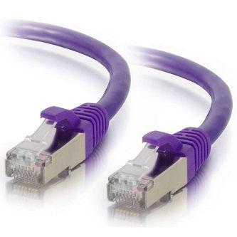 00897 1FT CAT6 SNAGLESS STP CABLE-PUR<br />1FT CAT6 SNAGLESS STP CABLE PURPLE