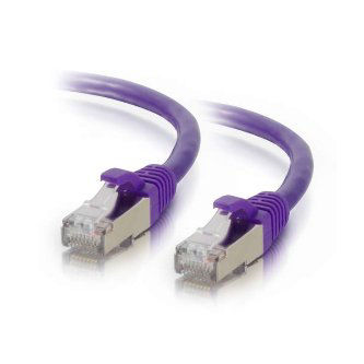 00909 15FT CAT6 SNAGLESS STP CABLE-PUR 15FT CAT6 SNAGLESS STP CABLE PURPLE