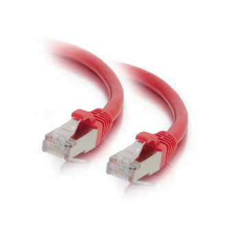 00983 6IN CAT6 SNAGLESS STP CABLE-RE D CAT6 Snagless STP Cable (6 Inch, Red) Cables to Go Data Cables 6IN CAT6 SNAGLESS STP CABLE-RED