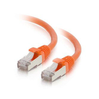 00985 6IN CAT6 SNAGLESS STP CABLE-OR NG CAT6 Snagless STP Cable (6 Inch, Orange) Cables to Go Data Cables 6IN CAT6 SNAGLESS STP CABLE-ORNG 6IN CAT6 SNAGLESS STP CABLE-ORG