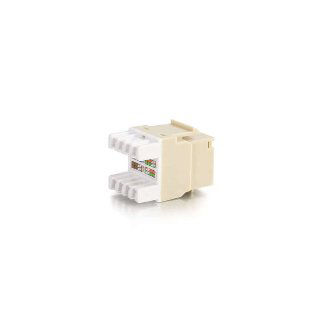 03790 CAT5E 180 KEYSTONE JACK IVORY CAT5E 180 Keystone Jack (Ivory) CAT5E RJ45 UTP 180 KEYSTONE JACK IVORY Cables to Go Data Cables