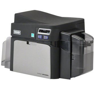 052316 HID FARGO, DTC4250E, DUAL SIDED PRINTER WITH SAME SIDE HOPPERS, MAG ENCODER AND HID PROX, ICLASS, MIFARE/DESFIRE, AND CONTACT SMART CARD ENCODER. DTC4250E FD/IO/MG/5121/5125/CS