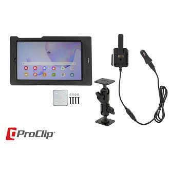 102426 ELD Kit Samsung Galaxy Tab A7 Lite 8.7"<br />PROCLIP USA, ELD BUNDLE WITH TOUGH SLEEVE AND DUAL USB CIG PLUG (QUICK CHARGE) 5 INCH PEDESTAL MOUNT AND BACK PLATE SAMSUNG GALAXY TAB A7 LITE 8.7" (2021 SM-T220 SM-T225 SM-T227)<br />PROCLIP USA, NCNR, ELD BUNDLE WITH TOUGH SLEEVE AND DUAL USB CIG PLUG (QUICK CHARGE) 5 INCH PEDESTAL MOUNT AND BACK PLATE SAMSUNG GALAXY TAB A7 LITE 8.7" (2021 SM-T220 SM-T225 SM-T227)