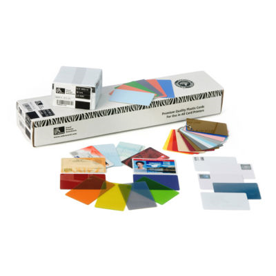 104523-112 Blank PVC Cards (5 Packs of 100; 30 Mil Low-CO Magnetic Stripe) ZEBRA CARD PVC CARD 30 MIL LOW CO. MAG ZEBRA CARD PVC CARDS 30 MIL LOW CO. MAG ZEBRACARD, CONSUMABLE, 30MIL BLANK WHITE PVC CARDS, 3 TRACK LO-CO MAG STRIPE, 500 CARDS PER CARTON, PRICED AND SOLD IN CARTON ONLY ZEBRACARD, CONSUMABLES, WHITE PREMIER PVC BLANK WITH LOW COERCIVITY MAG STRIPE CR-80 30 MIL CARD, 500 CARDS PER BOX, PRICED PER BOX   KIT CRD PVC 30MIL LOCO PREM 500C/B Zebra Cards 30 MIL LOW-CO MAGNETIC STRIPE BLANK PVC CARDS;5 PACKS OF 100 500PK 30MIL LO-CO MAG STRIPE CARDS 2.125IN X 3.385IN NO RETURNS Printer, Zebra white PVC cards, 30 mil low coercivity magnetic stripe (500 cards)<br />BLANK PVC CARD - 30MIL, LOCO - 500/BOX
