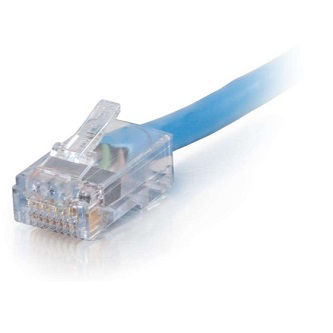 15286 QS 35FT CAT6 NON BOOTED CMP BLU