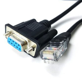 1639-K438 Kit, RJ45M to DB9F Printer Cable 1.85m