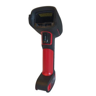 1991ISR-3-09674 Scanner: Wireless. Ultra rugged/industrial. 1D, PDF417, 2D, SR focus, with vibration. Red Scanner. Bluetooth Class 1. Assembled in China. Custom configuration, LaPoste.<br />NC/NRUltra rugged/industrial. 1D, PDF417