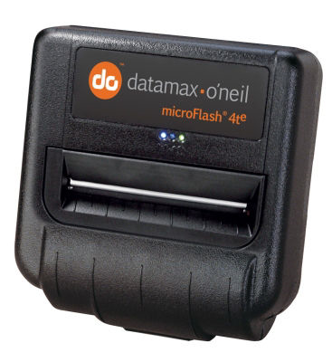 200362-100 microFlash 4te Portable Direct Thermal Printer (203 dpi, 4 Inch Print Width, 2.5 Inches per Second, Bluetooth and E-Charge) ONEIL MF4TE PTBL PRTR BT W/SWIVEL CLIP/BATT/CC DATAMAX MF4TE PTBL PRTR BT W/SWIVEL CLIP/BATT/CC DATAMAX MF4TE PORTABLE PRINTER BLTH W/SWIVEL CLIP/BATT/CC DATAMAX-O"NEIL, MF4te, MOBILE PRINTER, 4", DIRECT THERMAL, SWIVEL BELT READY, BLUETOOTH, SERIAL, E-CHARGE, 2 YEAR STANDARD WARRANTY, 2 BATTERIES, PAPER, CLEANING CARD AND USER MANUAL, REQUIRES AC ADA DATAMAX-O"NEIL, MF4te, MOBILE PRINTER, 4", DIRECT THERMAL, SWIVEL BELT READY, BLUETOOTH, SERIAL, E-CHARGE, 2 YEAR STANDARD WARRANTY, 2 BATTERIES, PAPER, CLEANING CARD AND USER MANUAL, REQUIRES AC ADAPTER 220515-100 DATAMAX-O"NEIL, MF4TE, MOBILE PRINTER, 4", DIRECT THERMAL, SWIVEL BELT READY, BLUETOOTH, SERIAL/USB,  E-CHARGE, 2 YEAR STANDARD WARRANTY, 2 BATTERIES, PAPER, CLEANING CARD AND USER MANUAL, REQUIRES A DATAMAX-O"NEIL, MF4TE, MOBILE PRINTER, 4", DIRECT THERMAL, SWIVEL BELT READY, BLUETOOTH, SERIAL/USB,  E-CHARGE, 2 YEAR STANDARD WAR