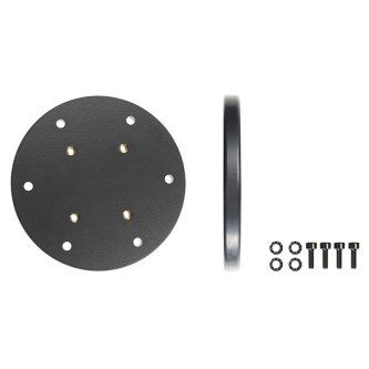 215522 PROCLIP USA, PEDESTAL MOUNT ROUND BASE PLATE - 4" DIAMETER (FOR SOLID CORE PEDESTALS) PEDESTAL MOUNT ROUND MOUNTING PLATE 4 IN This Pedestal Mount Round Mounting Plate creates an extra sturdy and secure mounting platform that can be used in aircrafts, boats and a variety of vehicles e.g. personal vehicles, commercial vehicles, emergency vehicles, police vehicles, trucks, tractors, fork lifts and RVs. Additionally, the Pedestal Mount Extension Rod can be used with mounts in retail stores, kiosks, gyms, conference rooms, trade shows etc.<br />PROCLIP USA, NCNR, PEDESTAL MOUNT ROUND BASE PLATE - 4" DIAMETER (FOR SOLID CORE PEDESTALS)