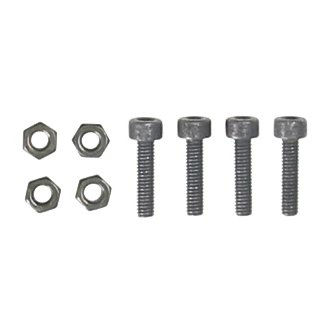 215537 PROCLIP USA, M4 X 15MM HEX CAP SCREW WITH LOCK NUT Hex Cap Screw Set (M4 x 15mm) w/Nyloc Nuts 4 pack) If you need to attach a device holder or a angled top plate to one of our pedestals this set of screws is a perfect fit. Includes four screws and locking nuts for a secure hold. Extra screw set for aluminum pedestal mounts. Fits round plastic base with threaded inserts. Includes: 4 screws / 4 lock nuts<br />PROCLIP USA, M4 X 15MM HEX CAP SCREW WITH LOCK NUT (4 PK)<br />PROCLIP USA, NCNR, M4 X 15MM HEX CAP SCREW WITH LOCK NUT (4 PK)