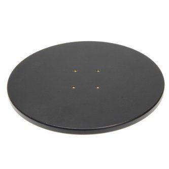 215807 PEDESTAL MOUNT ROUND MOUNTING PLATE 8IN This base will give the stability needed to use the pedestal as part of a free-standing solution. This also for a more portable pedestal setup which can be easily moved but is still strong and sturdy. Round base is 200 mm in diameter (7.9 in). Supports heavy devices This base will give the stability needed to use the mount as part of a free-standing solution. This also for a more portable mount setup which can be easily moved but is still strong and sturdy. - Round base is 200 mm  in diameter (7.9 in) - Supports heavy devices<br />ROUND BASE MOUNTING PLATE 8IN