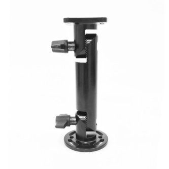 215838 PROCLIP USA, HEAVY-DUTY PEDESTAL MOUNT - 6 INCH WITH SQUARE TOP PLATE PED MOUNT HD 6 INCH (RD,SQ,WNUT) PEDESTAL HEAVYDUTY ROUNDBASE 6IN "This aluminum 6 inch Pedestal Mount has teeth within the interlocking joints providing a very strong connection that can withstand a lot of weight. It provides a mounting platform that can be used on a variety of  vehicles and fixed locations and can be used to mount a wide variety of  products such as tablets, mobile computers, printers, and mobile phones. The pedestal mounts come in 2 inch, 4 inch, 6 inch, 8 inch, and 10 inch heights with and AMPS base and top. " This aluminum 6 inch Pedestal Mount has teeth within the interlocking joints providing a very strong connection that can withstand a lot of weight. It provides a mounting platform that can be used on a variety of   vehicles and fixed locations and can be used to mount a wide variety of  products such as tablets, mobile computers, printers, and mobile phones. The pedestal mounts come in 2 inch, 4 inch, 6 inch, 8 in