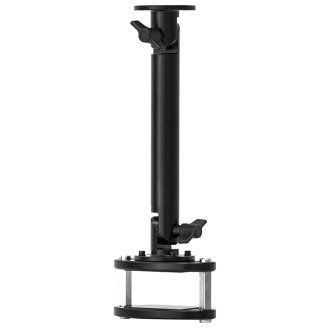 215891 Forklift Clmp Mnt,90 Deg Offset,10In PED Forklift Clmp Mnt,90 Deg Offset,10in PED Forklift Clamp Mount with 90 Degree Offset, 10 Inch HD Pedestal PROCLIP USA, FORKLIFT CLAMP MOUNT WITH 90 DEGREE OFFSET 10" HD PEDESTAL FORKLIFT MOUNT PEDESAL OFFSET 10IN Heavy-Duty Forklift Mount, 10 Inch Arm, 3.375 x 5.125 Inch Clamp. Perfect for use with all types of forklifts. Attach a device holder to the included pedestal and you are all set to go. Solid-core aluminum for  exceptional strength. The forklift mount can be mounted on square surfaces, perfect for forklift cages Heavy-Duty Forklift Mount, 10 Inch Arm, 3.375 x 5.125 Inch Clamp. Perfect for use with all types of forklifts. Attach a device holder to the included pedestal and you are all set to go. Solid-core aluminum for   exceptional strength. The forklift mount can be mounted on square surfaces, perfect for forklift cages Heavy-Duty Forklift Mount, 8 Inch Arm, 3.375 x 5.125 Inch Clamp. Perfect   for use with all types of forklifts. Attach a device holder to the