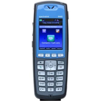 2200-37147-001 8440 Wireless Telephone (without Lync Support, North American Handset, Blue - Requires Battery and Charger) Spectralink 8440 WiFi Phone without Lync support, blue SPECTRALINK, 8440 HANDSET W/O LYNC, BLUE, NA SPECTRALINK, 8440 WIRELESS PHONE, HANDSET, WITHOUT<br />SPECTRALINK, 8440 WIRELESS PHONE, HANDSET, WITHOUT LYNC, BLUE (ORDER BATTERY AND CHARGER SEPARATELY)