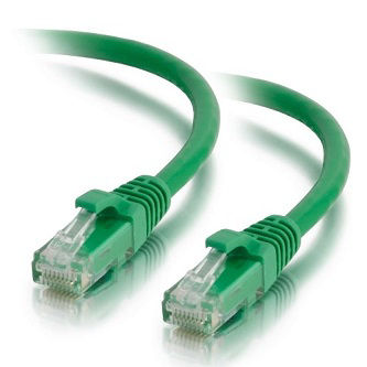 22147 75FT CAT5E SNAGLESS UTP CABLE-GRN